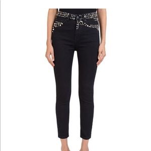 Studded denim by the kooples